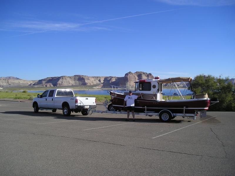 Ready to launch, Lake Powell, Summer 07