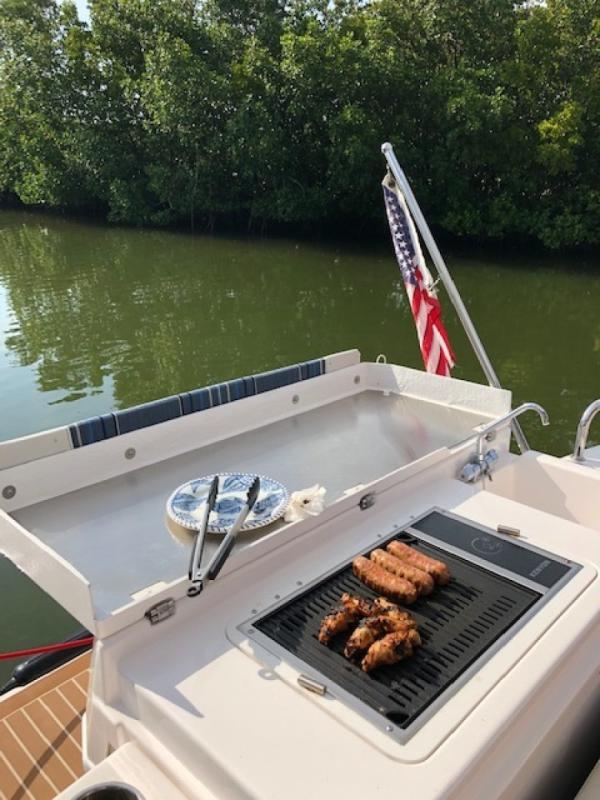 Rear BBQ