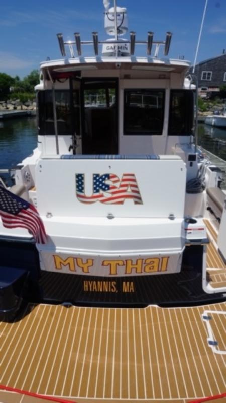 Rear Deck outside boat 2