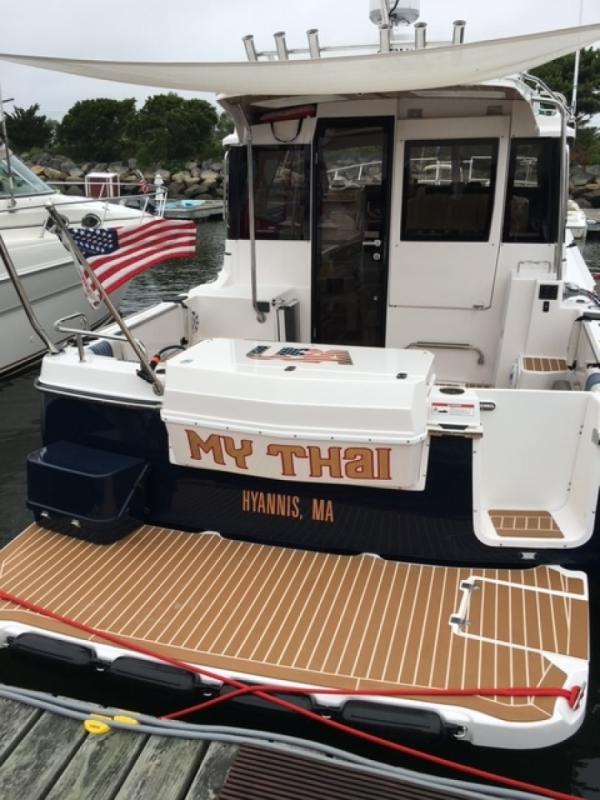 Rear Deck outside boat 3