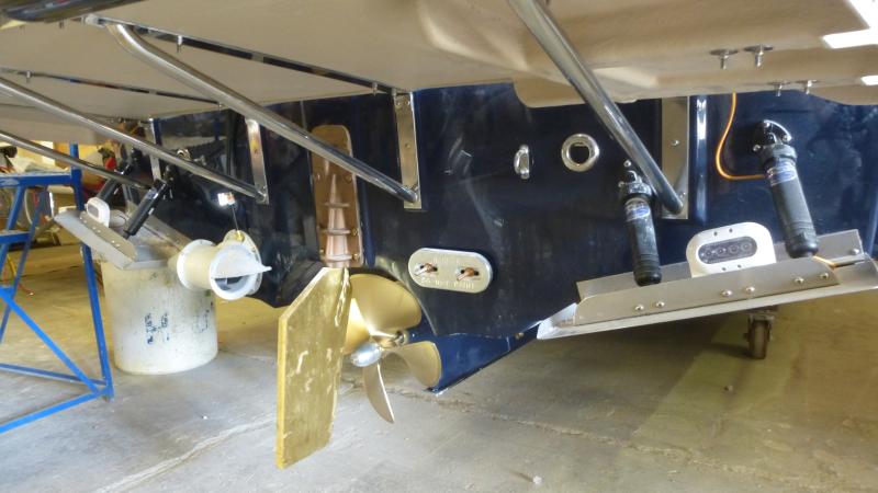 Rudder and other hardware