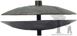 rudder zinc