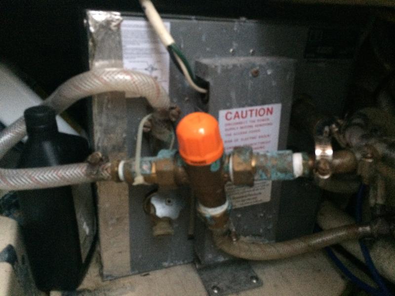 Shearwater tempering valve