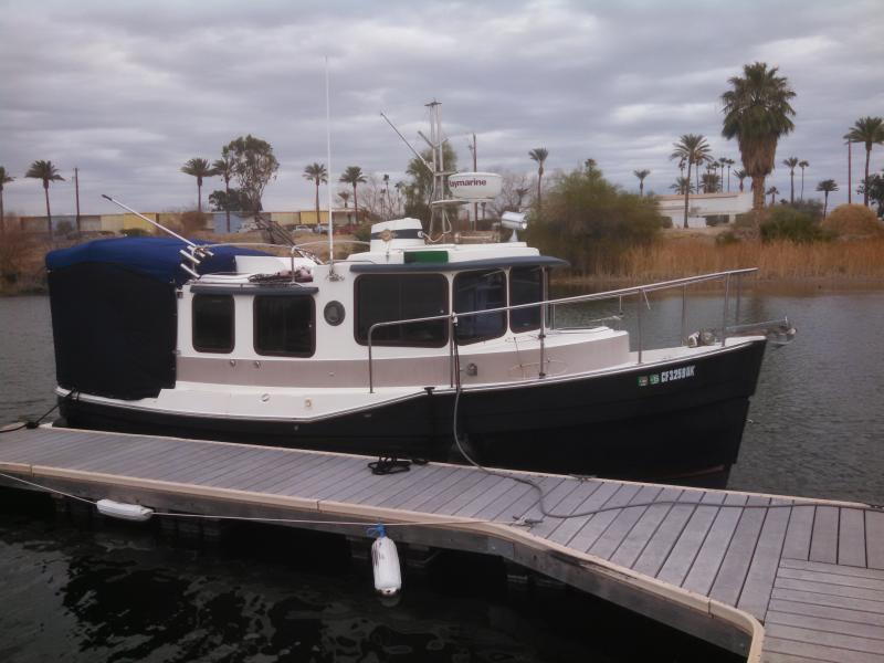 side view of ranger with bimini sides