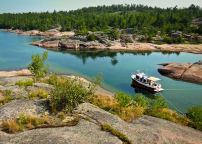 South Benjamin Island anchorage - Lake Huron