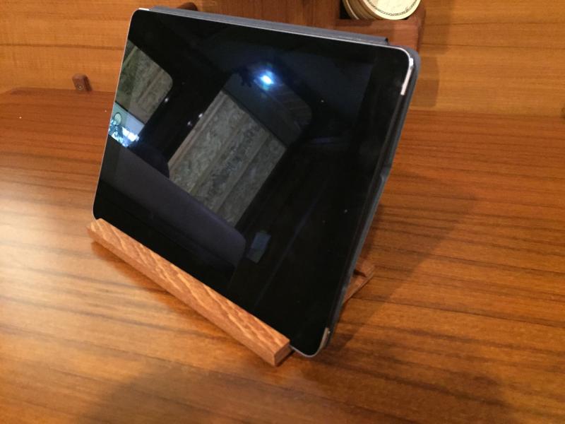 Stand with iPad