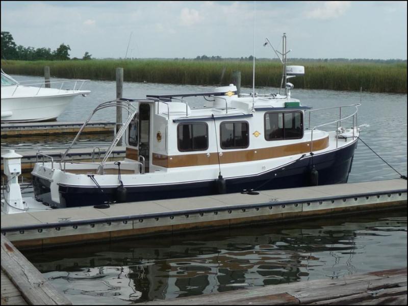 Stern-In docked by Dale