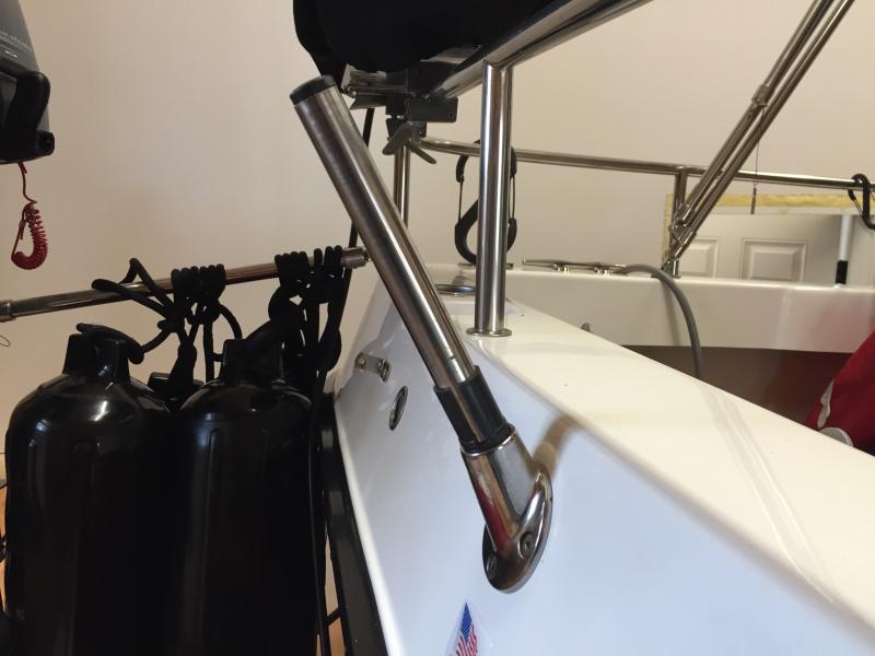 Stern Line reel pole