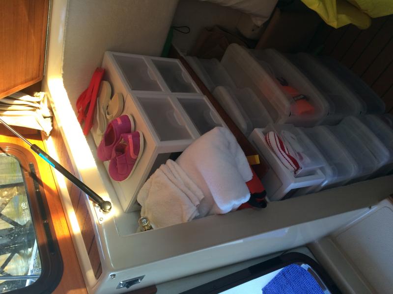 Storage interior