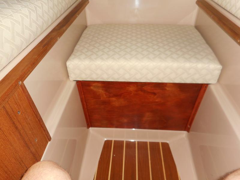 Storage under V-berth 3