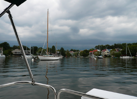 Storm clouds at Spa Creek, Annapolis