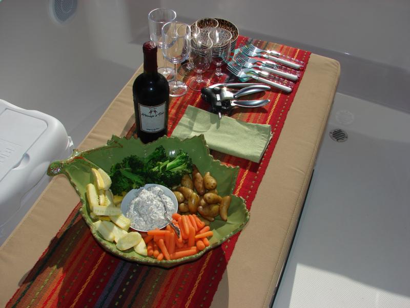 Sunset cruise spread