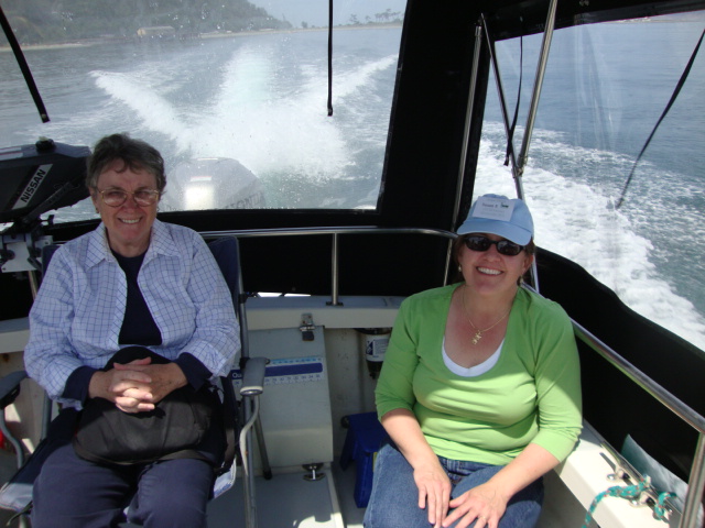 Susan & Ruth on the SUSAN E - Port Townsend