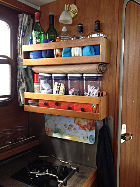 Teak racks