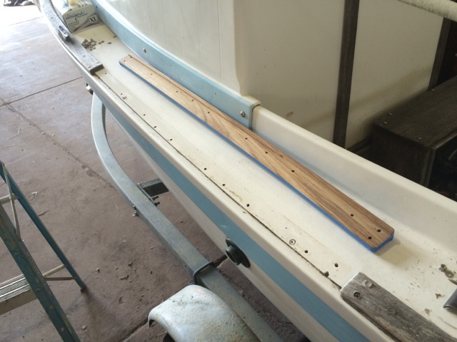 Teak Repair Aug 2016