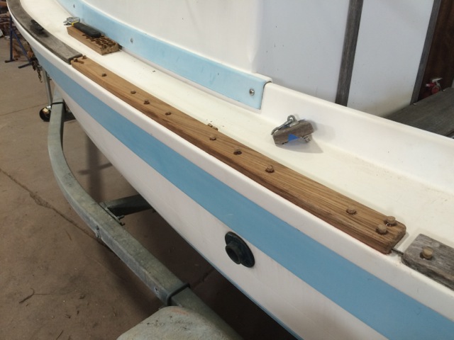 Teak Repair Aug 2016