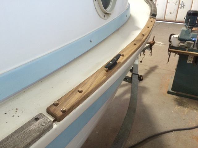 Teak Repair Aug 2016