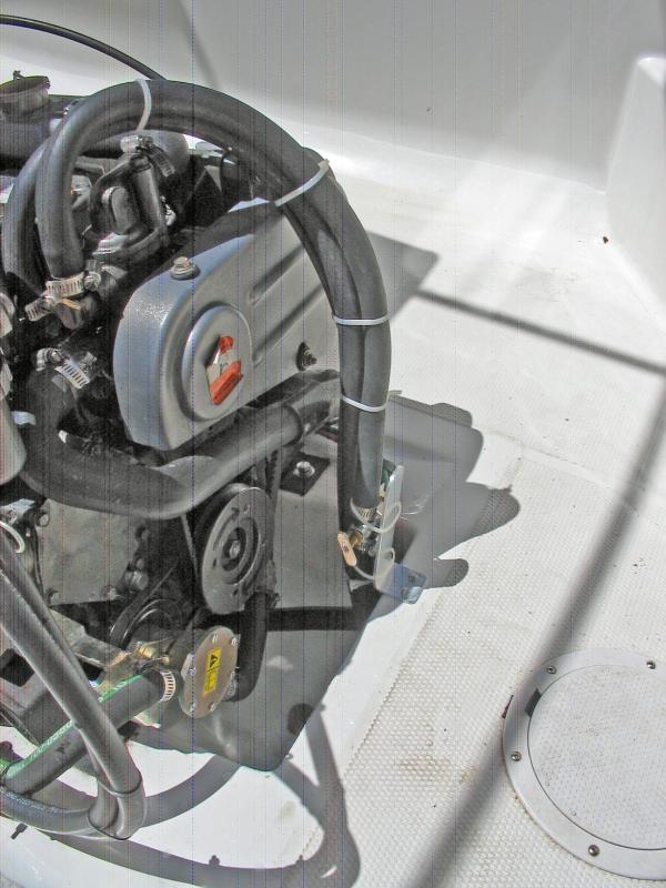 The Hose Routing To the Engine
