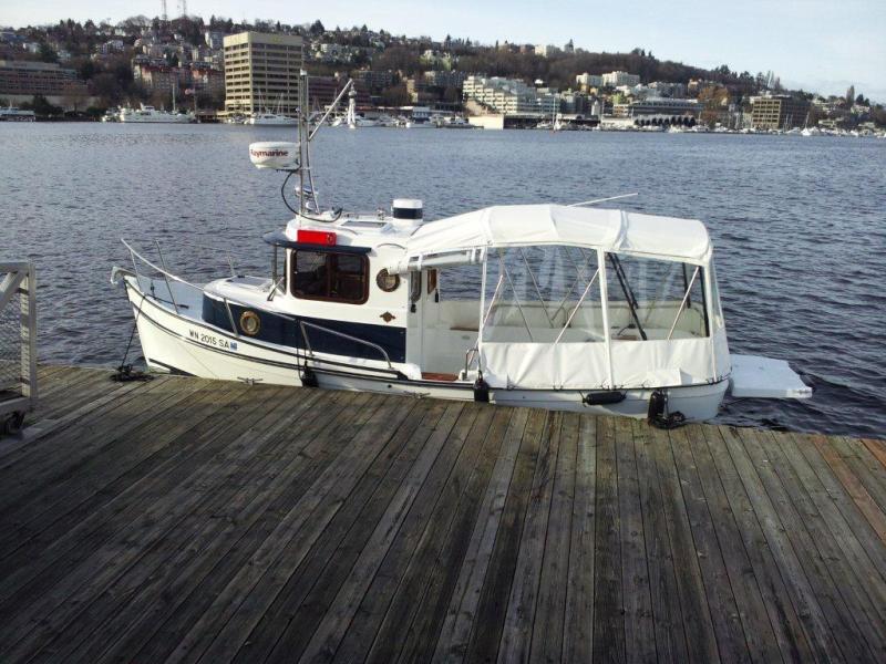 Tug- lake Union with camper top