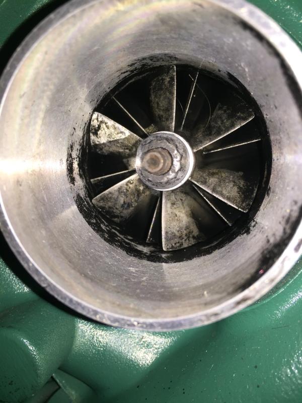 Turbo inlet after cleaning
