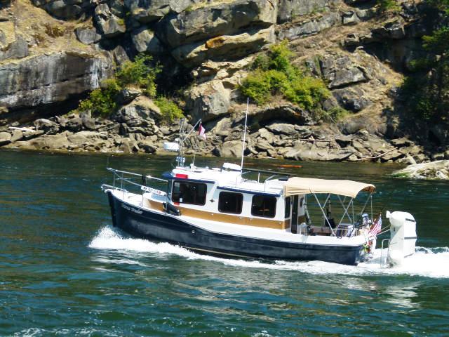 Tuttle's boat Desolation trip
