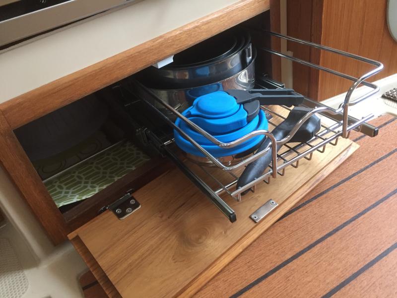 Under Oven Storage