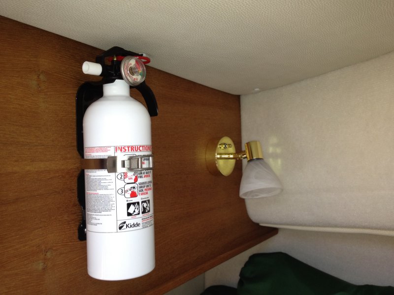 V-Berth Fire Extinguisher
