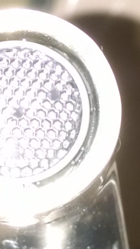 Vessel sink faucet - strainer