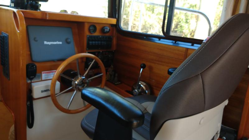well fit teak panelling.
