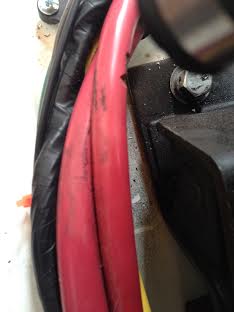wire chafing