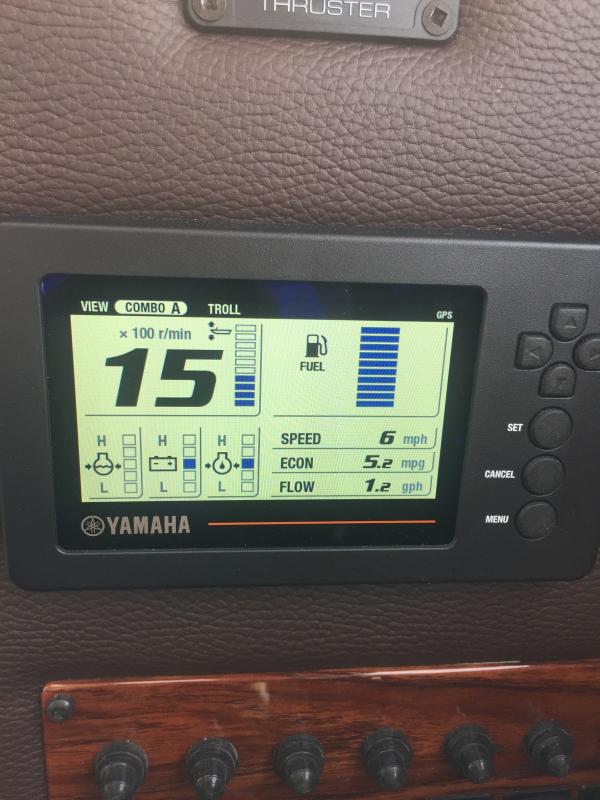 yamaha command link guage
