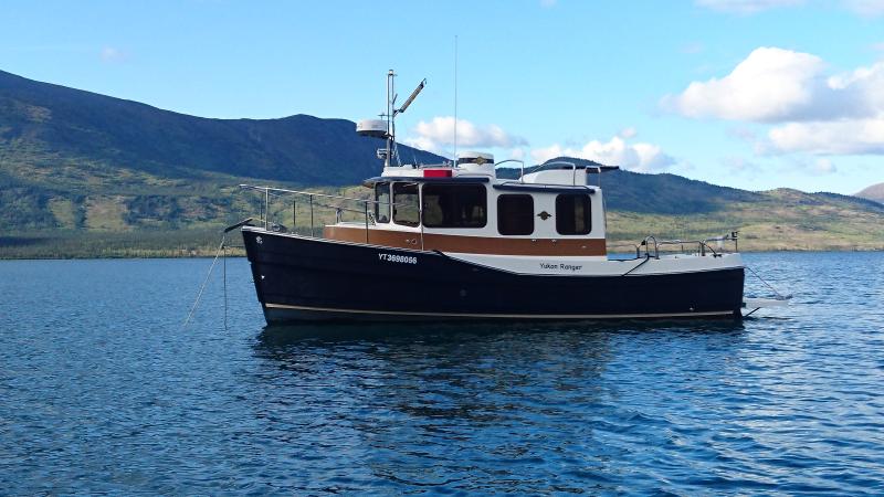 Yukon Ranger at anchor.